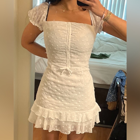 Princess Polly white floral dress - Picture 2 of 2